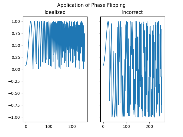 Application of Phase Flipping, Idealized, Incorrect